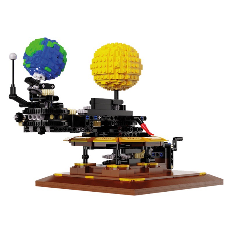 Double Eagle C71004 Sistema Solar, Bloques de Construcción Creativos MOC, Juguete Educativo para Niños, Pieza de Exhibición