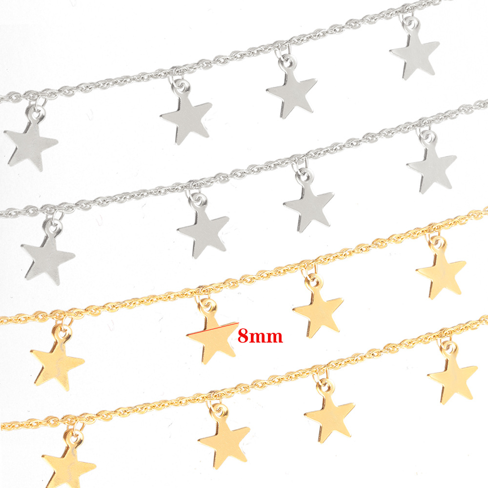 1 Piece Quantity 304 Stainless Steel Material 1 Piece 304 Stainless Steel DIY Chain Chain