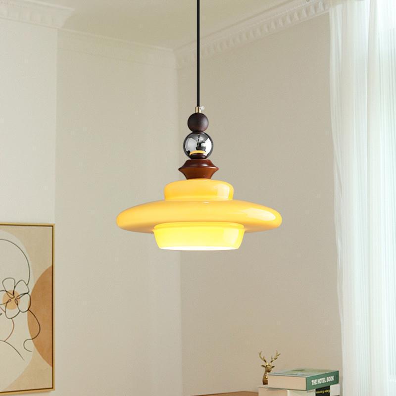 Cross-Border Medieval Solid Wood Restaurant Chandelier Simple Retro Style Cream Orange Glass Lampshade Dining Table Lamps Cross-Border Medieval Solid Wood Restaurant Chandelier Simple Retro Style Cream Orange Glass Lampshade Dining Table Lamps