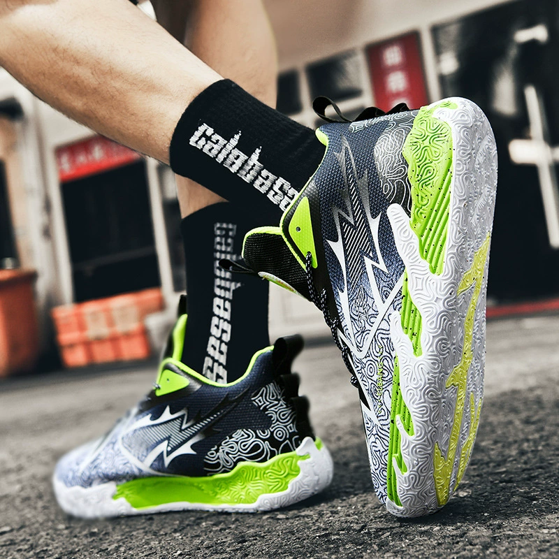 Трансграничные баскетбольные кроссовки Yuanyang, мужские туфли с высоким берцем для 13 лет, студенческая спортивная обувь 7, кроссовки для больших детей 9, кроссовки для бега 6, кроссовки для тренировок 8