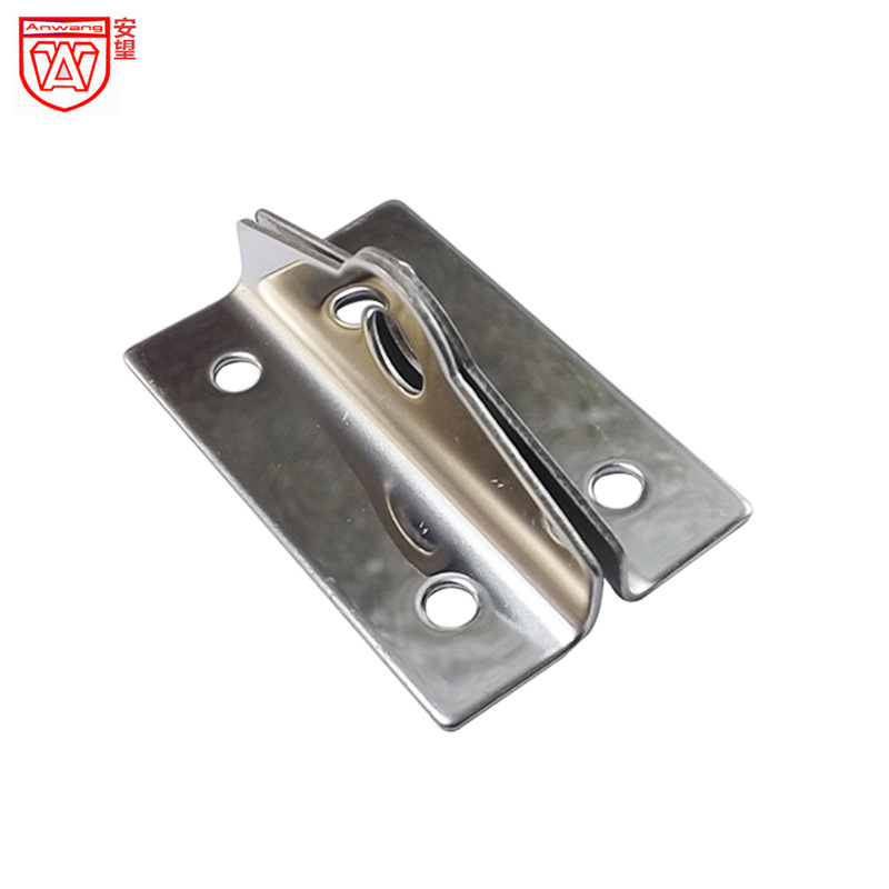 AW Anwang acero inoxidable 304 gran nariz montar nariz cadenas bolsa colgar bloqueo industrial placa de bloqueo de nariz fuera