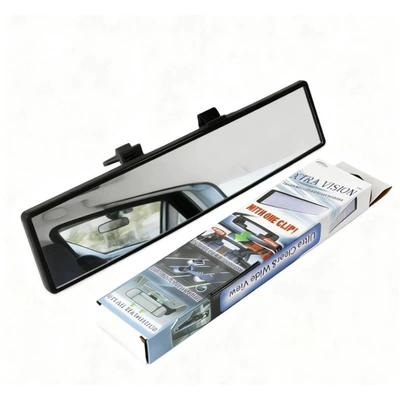 In-Car Rearview Mirror Snap-On Type High-Definition Wide-View Anti-Fog Anti-Glare Reversing Auxiliary Mirror Car Rearview Curved Mirror (Other Automotive Interior Supplies) - 2857cm