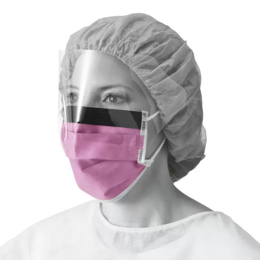 福泽龙眼膜口罩外科眼部防护4层耳挂CE白名单FDA灭菌医院手术用品