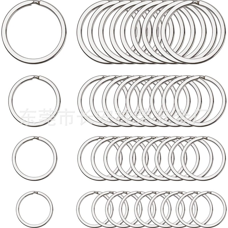 Amazon Manufacturers Supply High-Quality Flat Rings of Various Sizes, Metal Rings, Key Rings, Key Rings, Nickel-Plated Rings Amazon Manufacturers Supply High-Quality Flat Rings of Various Sizes, Metal Rings, Key Rings, Key Rings, Nickel-Plated Rings