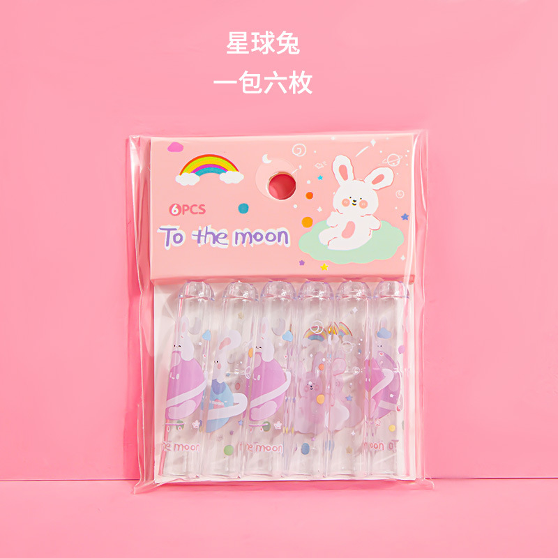 Nuevo cerezo colgante tapa de lápiz mariposa tapa de lápiz creativo alumno de la escuela primaria cubierta de lápiz de cristal jardín de infantes