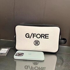 韩国原单高尔夫男士球包时尚防水随时手拿收纳小包GOLF测距仪包