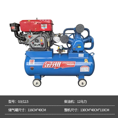 Hava kompressorları Mobile Tire Repair Air Compressor - 09125-12-hp