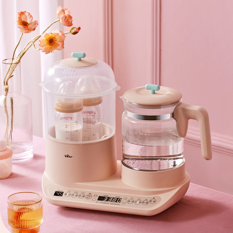 Bear Milk Warmer Tnq-C12G1 Hot Water Bottle Bottle Sterilizer with Drying Milk Warmer Sterilization and Drying Three-In-One