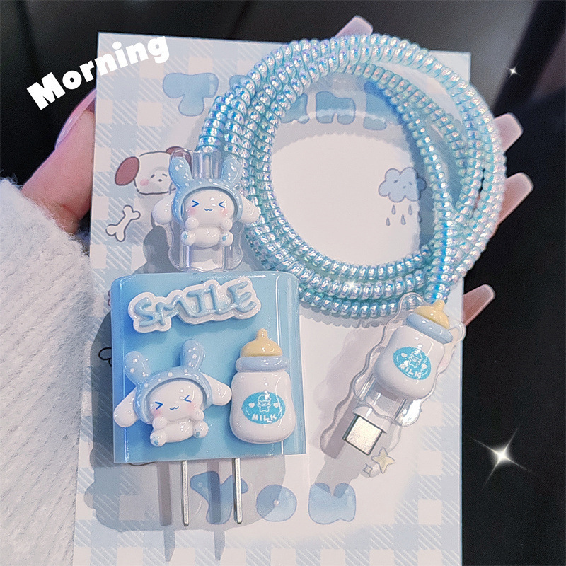 Funda protectora de cable de datos para Apple 20wiPhone14promax cable de carga anti-rotura 13 carga rápida 15/12 carcasa