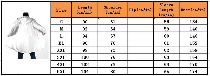 Title 1, Fashion 3D Digital Cloak Coat with Plush for Wi...