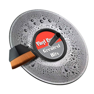 LP vinyl record waterproof clip MS cleaning disc suit tool label paper protection CD cleaning suit