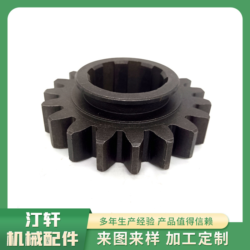 5模22齿齿轮 直齿轮 升降机驱动齿轮 金属圆柱直齿齿轮