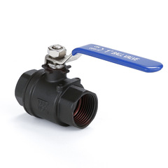 廠家供應二片式碳鋼球閥 內絲螺紋球閥手動內絲扣球閥規格齊全