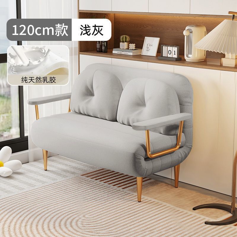 新しい折りたたみソファベッド家庭用小さなリビングルームバルコニーダブル折りたたみベッド多機能一時的な宿泊ベッド|undefined