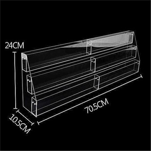 Acrylic Display Stand, Book Stand, Boxed Pen Holder, Notebook, Stockings Stand, Greeting Card Magazine Storage, Multi-Functional Display