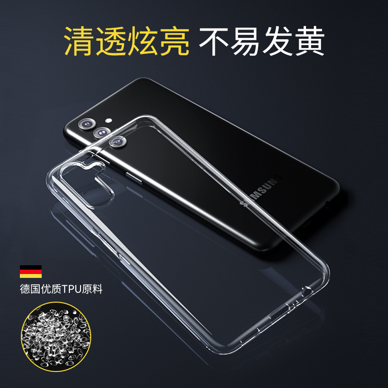 Suitable for Cross-Border Samsung A37 Transparent Phone Case S26Tpu Soft Case A17 Ultra-Thin Not Prone to Yellowing A57 Protective Case