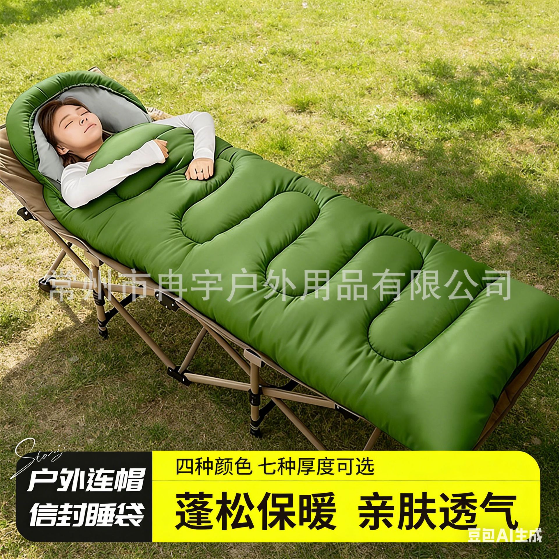 bolsa de dormir de almuerzo de oficina para adultos una sola persona gruesa dormitorio de estudiantes cálido interior bolsa de dormir de algodón hueco portátil image 4
