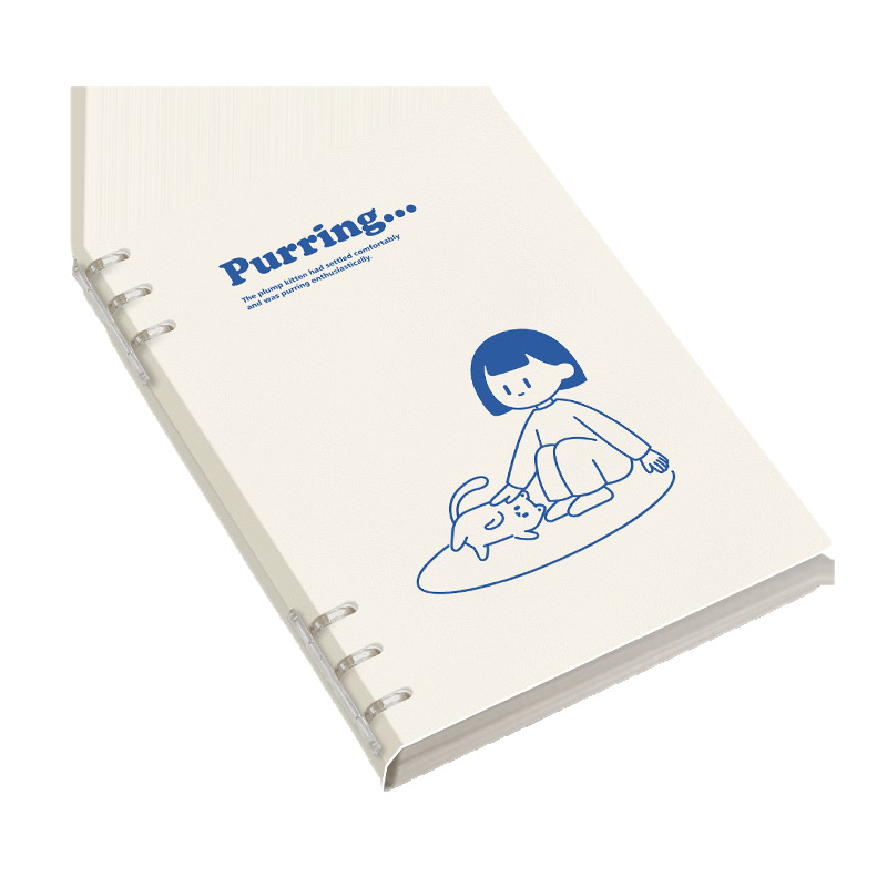 El libro de hojas sueltas de color verdadero y alto valor no es un cuaderno desmontable b5 simple para estudiantes universitarios, estudiantes de secundaria