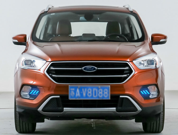 Suitable for 17-19 Ford Maverick daytime running lights, front fog lights, Escape special modified LED daytime running lights