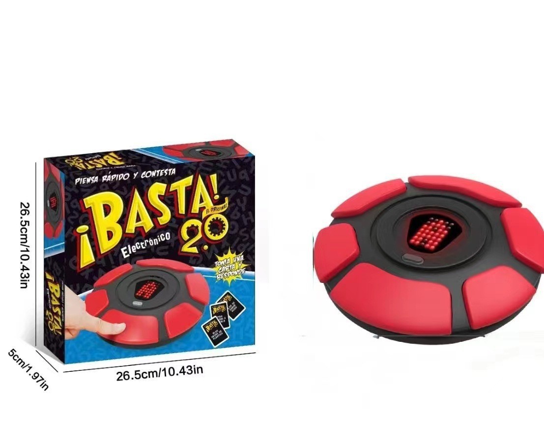 Juego de Mesa de Letras Locas para Niños Plástico Interactivo Educativo