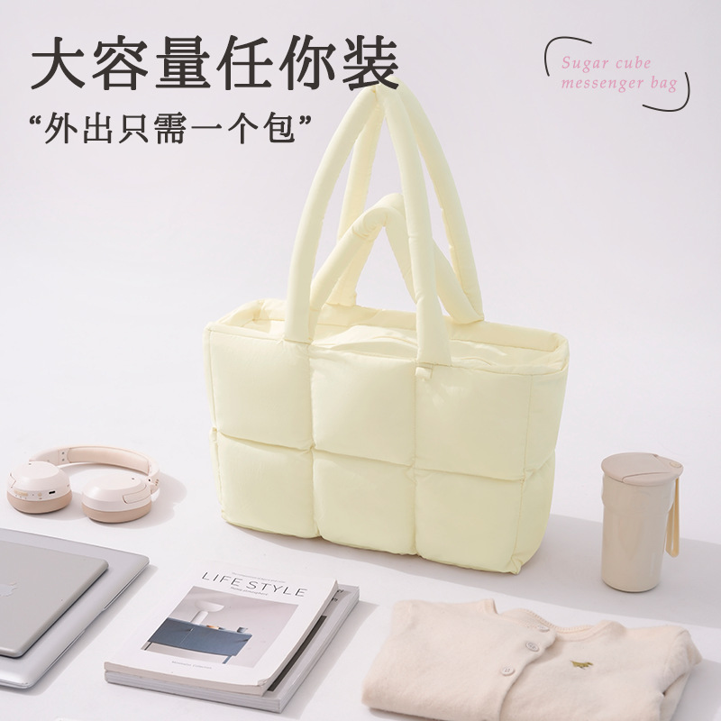 New Style Women's Handbag, Fashionable Commuting Portable Storage Bag, Notebook Short-Distance Travel Shoulder Tote Bag Wholesale New Style Women's Handbag, Fashionable Commuting Portable Storage Bag, Notebook Short-Distance Travel Shoulder Tote Bag Wholesale