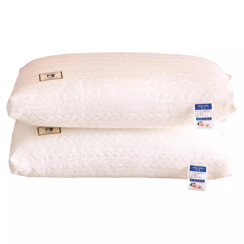 Protector de la columna cervical para ayudar a dormir Almohada de un par de núcleos de almohada para un solo hogar sin colapso ni deformación para dormir 48*74