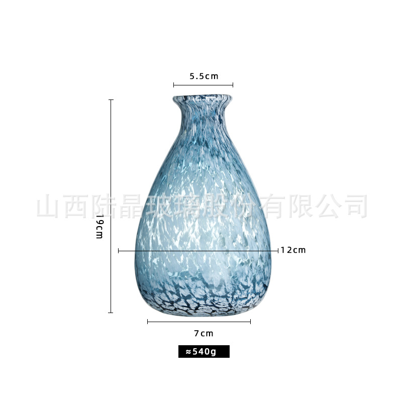 vasijas de cristal de semillas de color, muebles de cristal europeos, vasijas de vidrio hidropónicas, vasijas decorativas hechas a mano, vasijas decorativas