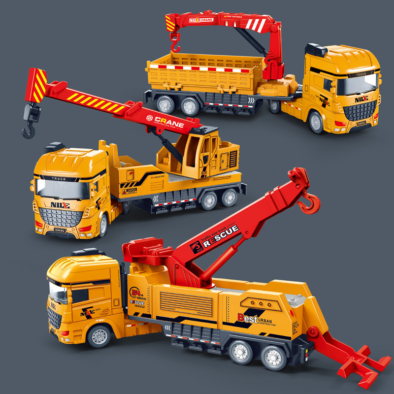 Inercia infantil gran coche de juguete niño coche de ingeniería de rescate camión de bomberos vehículo de transporte vehículo militar modelo de vehículo sanitario