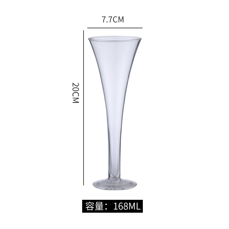 Copa de champán de cristal con boca inclinada Jinbaijia, copa de degustación de aromas para hotel, copa de vino tinto, copa de vino