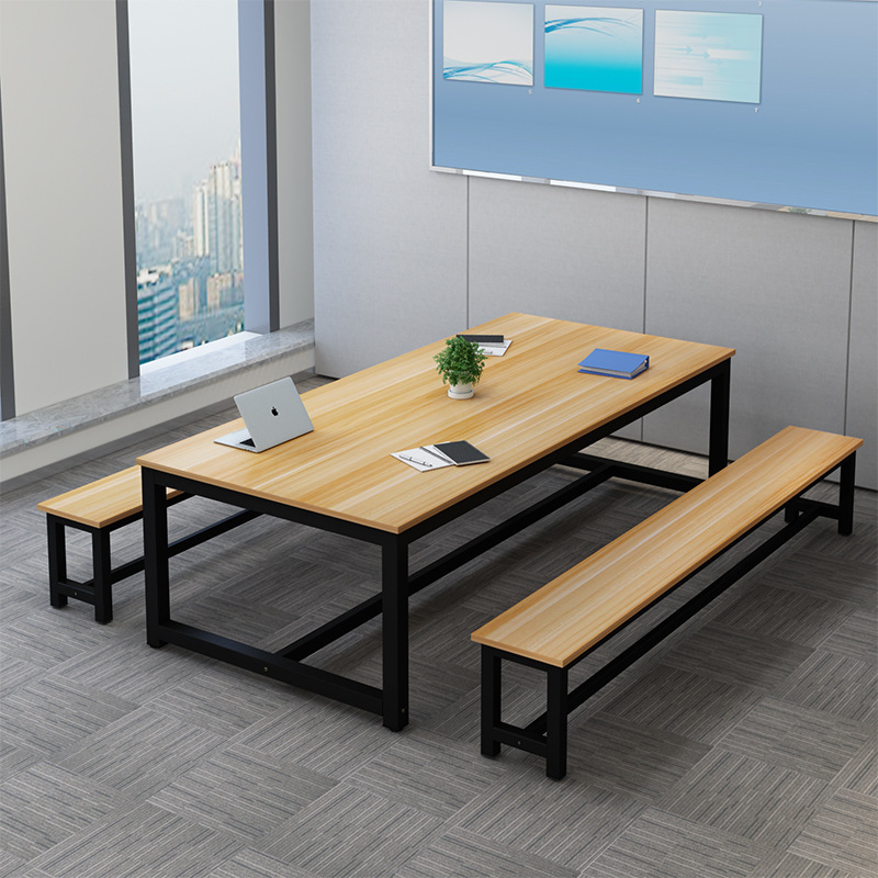 Conference table long table modern desk simple computer table rectangular table negotiation table long table simple training table