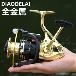 钓德来HY全金属纺车轮 海竿远投渔轮 海钓渔线轮鱼线轮鱼竿海杆轮