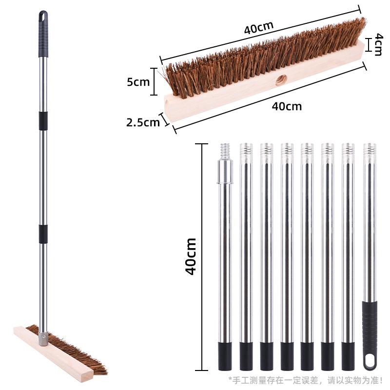 Rastrillo de hojas caídas en el techo Cepillo de limpieza de aleros al por mayor Cepillo de limpieza de hojas caídas en el techo Herramienta de limpieza de nieve Fabricantes de cepillos de limpieza de hojas caídas