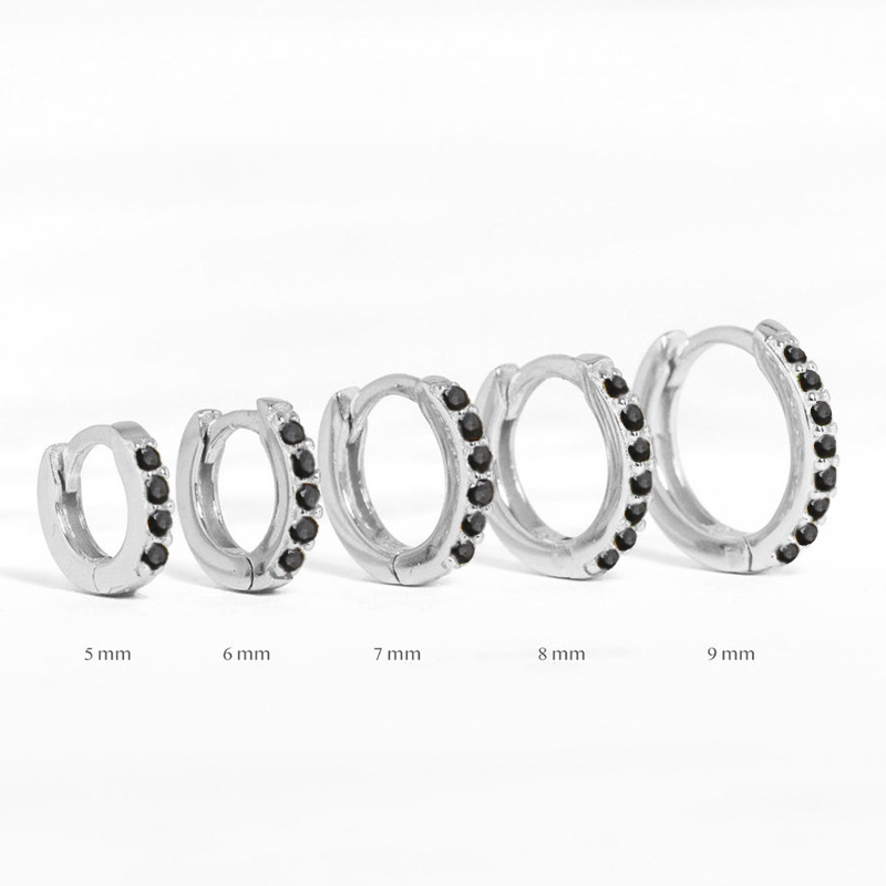 6g Weight Zircon Inlay Material Earrings Classification 1 Pair Quantity Shopping Occasion 925 Sterling Silver Material Geometric Pattern Women'S Gender Plating Design Fashion Style 1 Pair 925 Sterling Silver Zircon Geometric Earrings 14