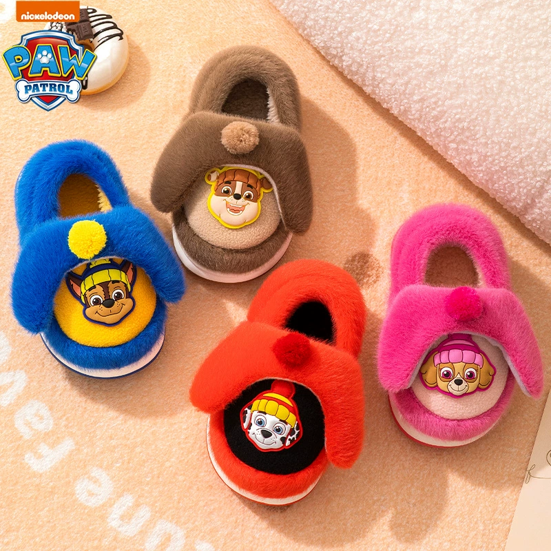 Wangwang Team Детские сумки и хлопчатобумажные туфли для девочек в помещении и снаружи зимой