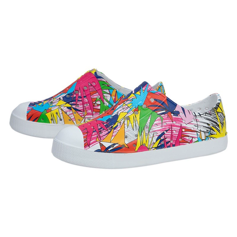 LUCHI детская пещерная обувь летняя мужская и женская мультяшная сандалия повседневная дышащая мягкая водонепроницаемая корейская дождевая обувь