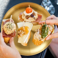 源頭廠家不鏽鋼加厚圓形骨碟盤火鍋店菜盤味碟14-45CM韓式烤肉盤