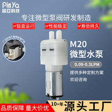 深圳厂家迷你微型水泵 12v植物浇水器低噪音水泵 M20微型自吸水泵