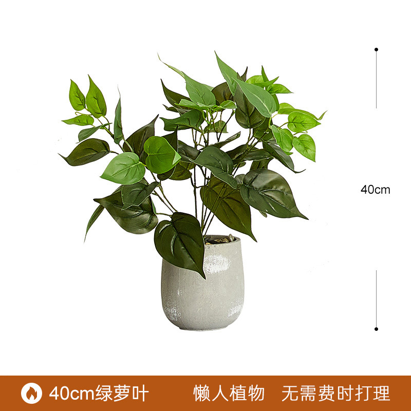 Planta verde artificial bonsai interior gran planta decoración fábrica al por mayor paraíso pájaro plátano decoración paisaje bonsai image 42