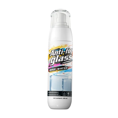 Anti-fog and anti-rain agent for car windshields, car window defogging spray, rearview mirror anti-rain and anti-fog car glass (Automotive glass defogging agent) - 100ml-cr-mirror-anti-fog-agent