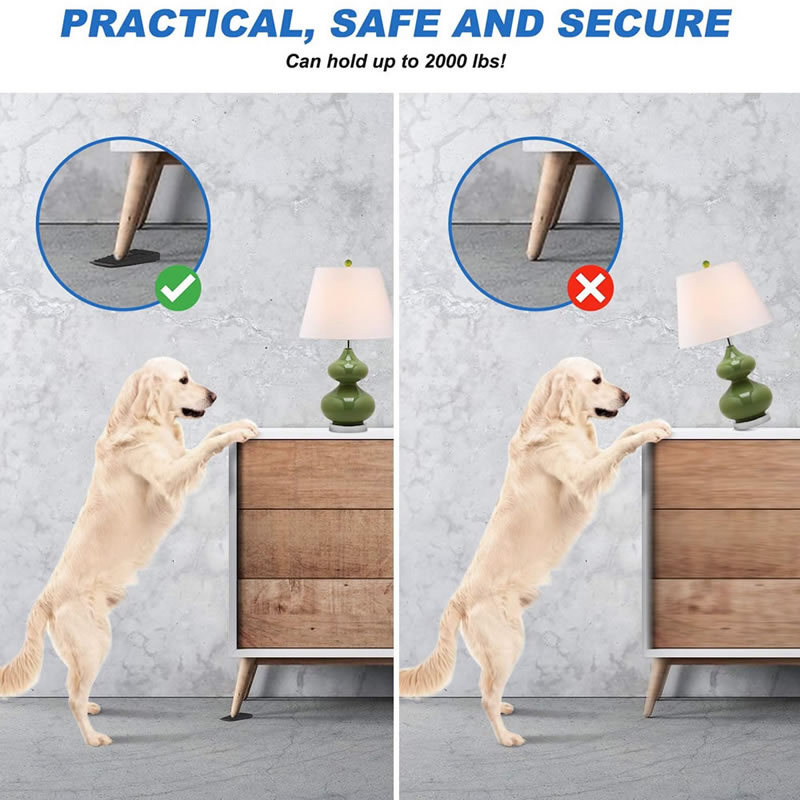 Amazon muebles junta horizontal lavadora nevera Mesa estera ajustable sofá armario a prueba de humedad