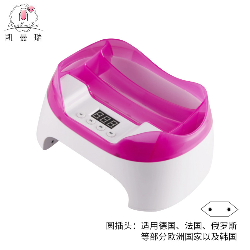Nueva máquina de fototerapia de uñas herramienta de uñas con función de almacenamiento lámpara de uñas de alta potencia lámpara de hornear de uñas al por mayor