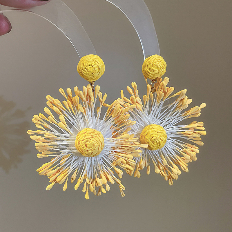 Aguja de acero-amarillo