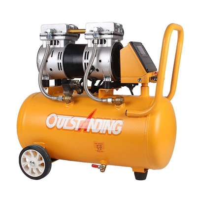 Air Compressor, Small Air Pump, Air Compressor for Woodworking, Paint Spray Pump, Silent Oil-Free Air Compressor