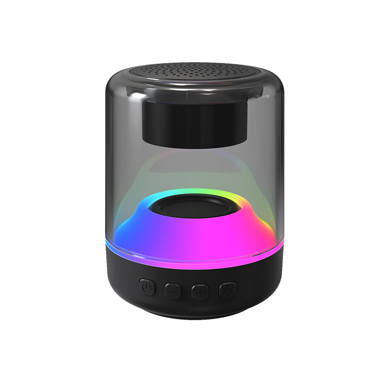 Colorido luz Bluetooth altavoz subwoofer estéreo hogar de gran volumen al aire libre impermeable mini subwoofer de audio