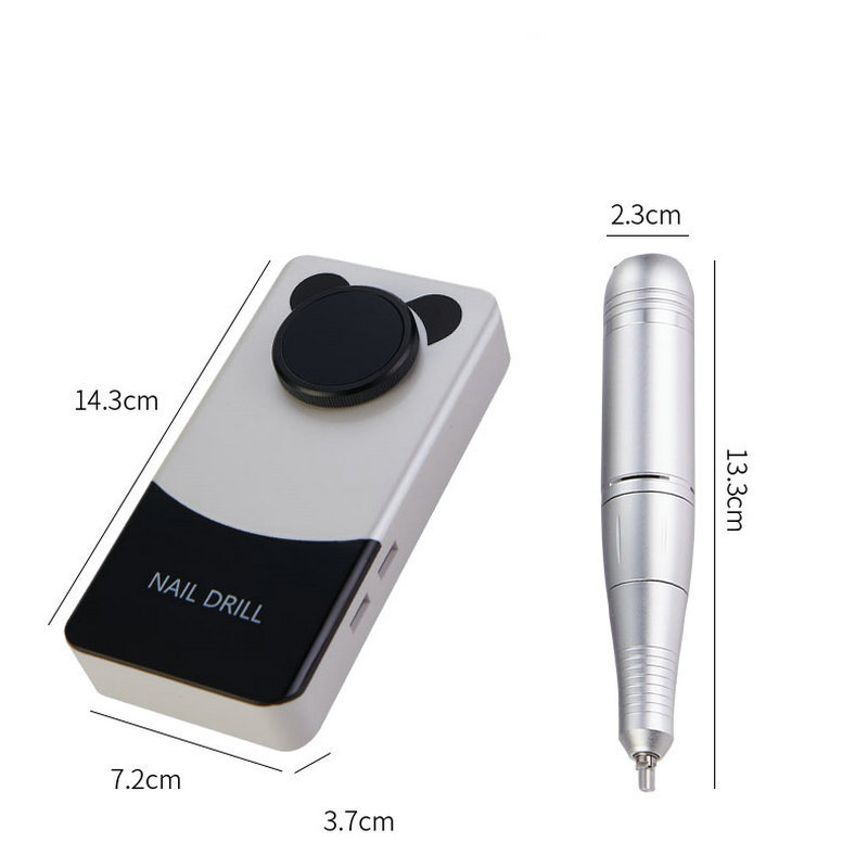 Nuevo tipo de amolador de uñas doméstico de almacenamiento eléctrico amolador de uñas especial 45000RPM amolador de uñas de velocidad ajustable