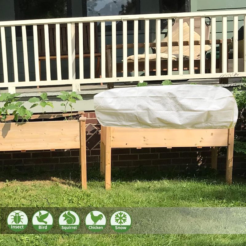 Amazon 輸出植物保護カバー、巾着ロック付き、屋外の花、防虫、鳥バリアカバーネット、ベジタリアン不凍液|undefined