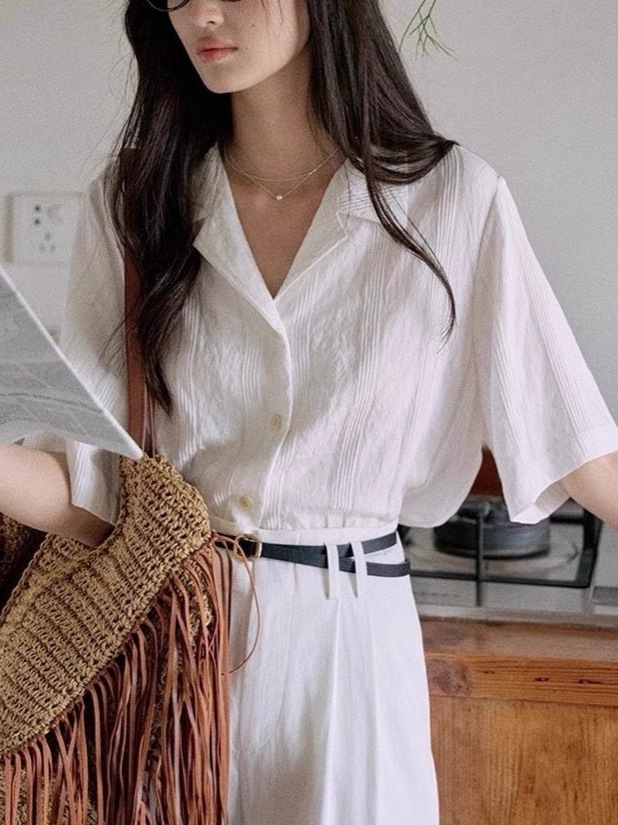 Retro summer shirt for leisure