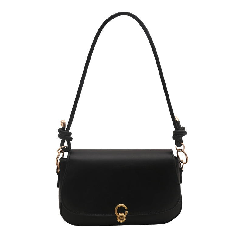 2025 nuevo temperamento simple bolso pequeño bolso de brazo de nicho coreano bolso de mujer bolso de hombro de viaje retro francés