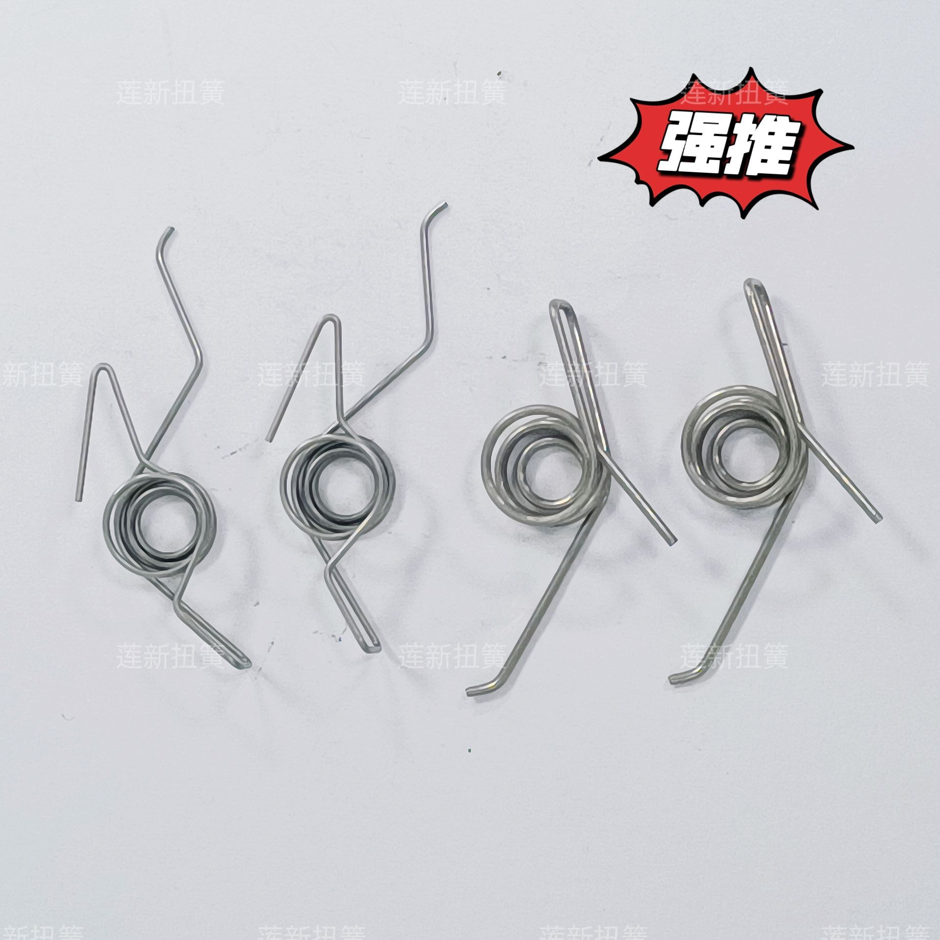 厂家直销.锁钩扭簧 不锈钢扭簧 弹簧双钩拉伸扭簧 异形线成型弹簧