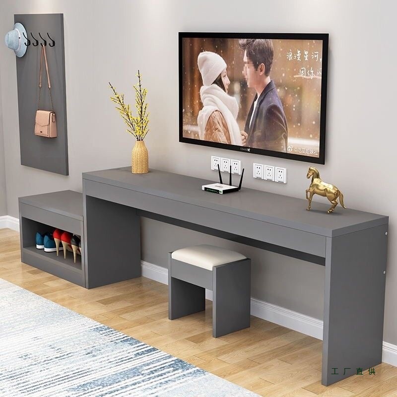 Hotel Tv Cabinet Combination Modern Simple Standard Room Full Set of Furniture Table Guest Room Hotel Room Dedicated